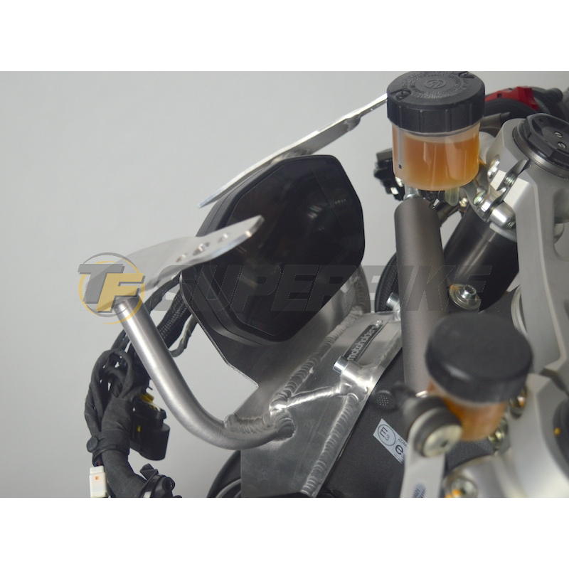 Araña duraluminio Racing plata Ducati Panigale V2 2020-2024