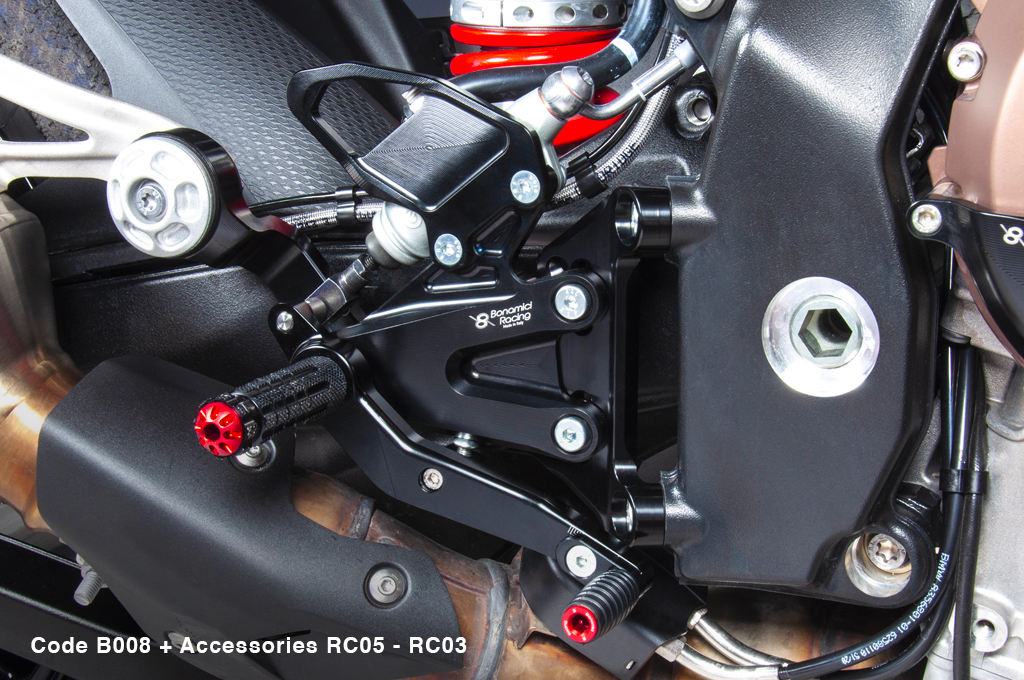 Estriberas regulables BMW S1000R 2021-2024