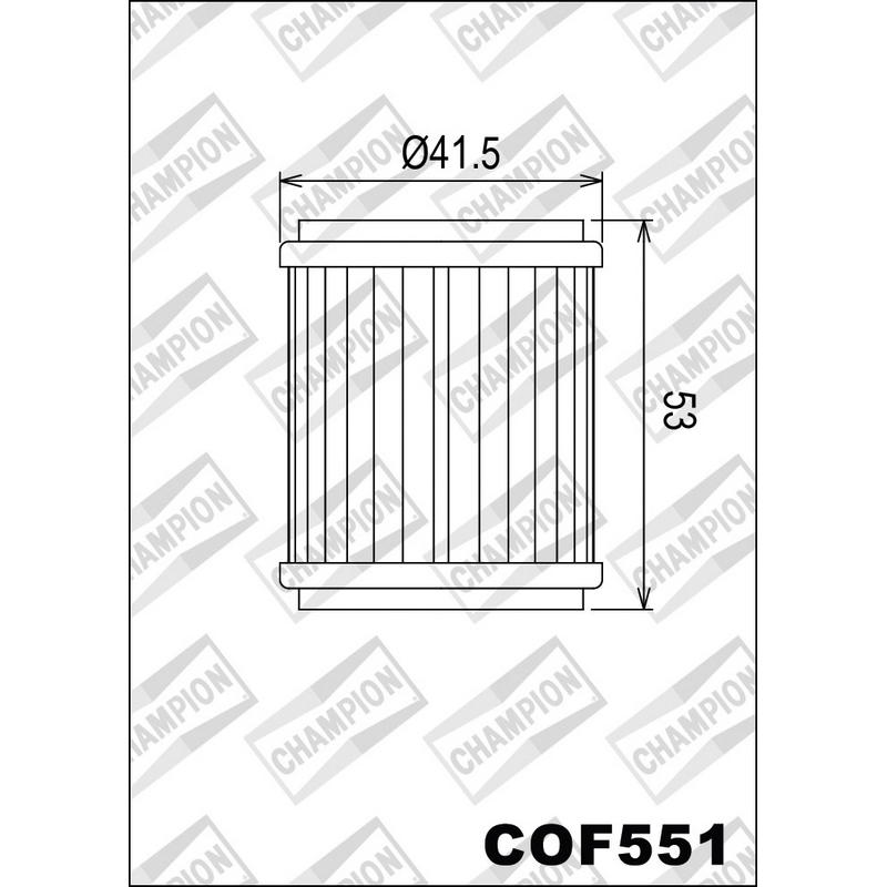 Filtro de aceite COF551 Husqvarna 701 / KTM 690