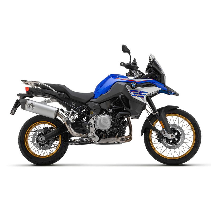Escape Maxi Race-Tech aluminio fondo carbono BMW F750GS / F850GS 2021-2024