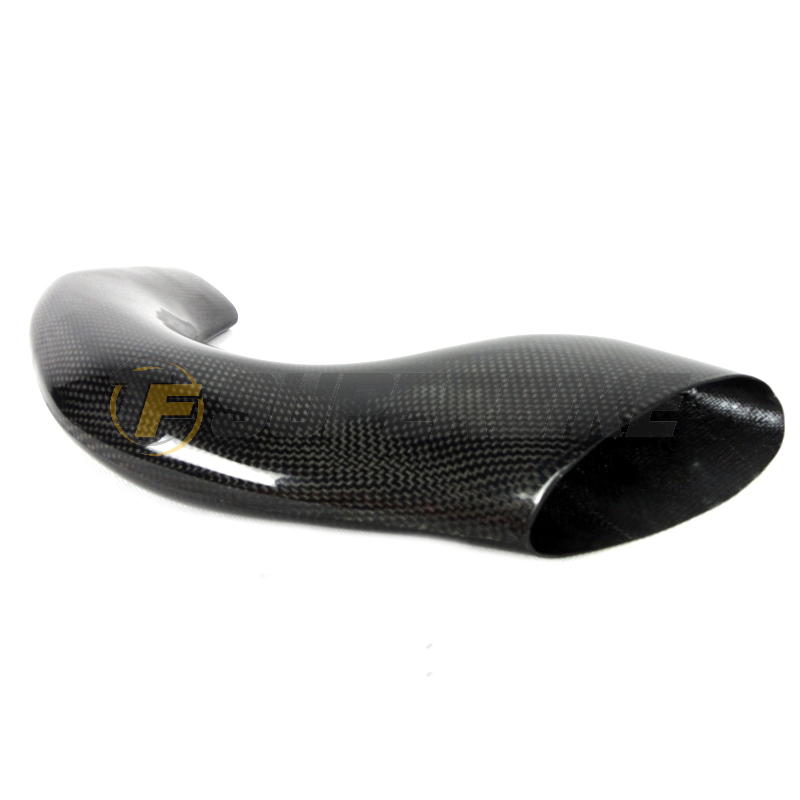 Tobera izquierda fibra de vidrio Yamaha R1 2004-2006