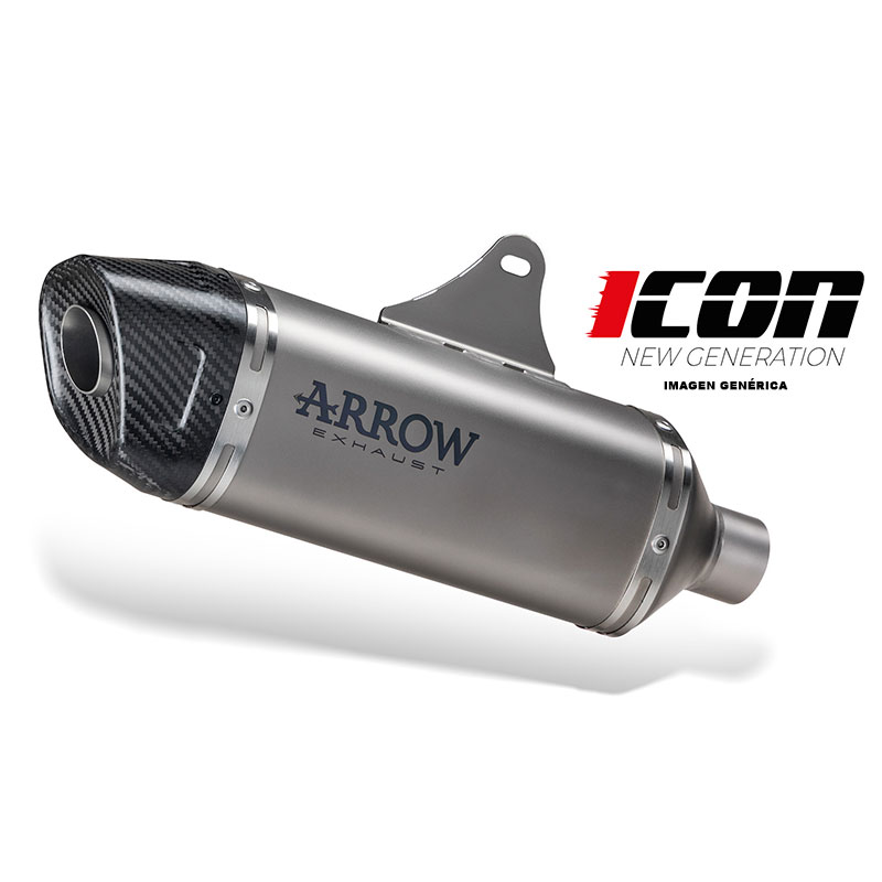 Kit completo con escape Icon titanio Yamaha Tracer 7 / 7GT 2025