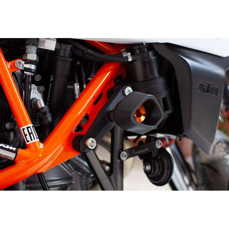 Protectores anti caída anti shock Street Defender KTM 690 SMC R 2019-2024 / Husqvarna 701 SM