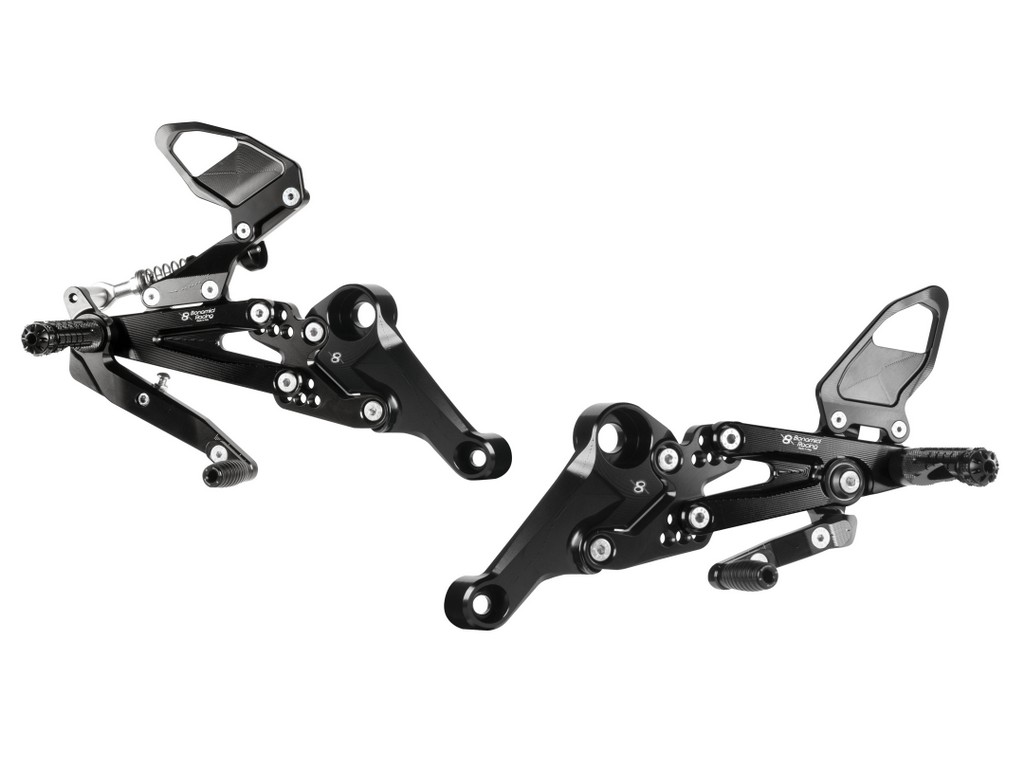 Estriberas regulables Aprilia RS660 / Tuono 660