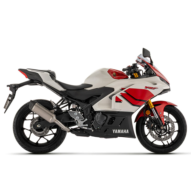 Escape Icon titanio Yamaha YZF-R3 2025-2026
