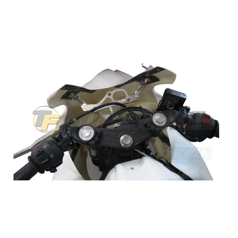 Araña duraluminio plata Yamaha R3 2019-2024