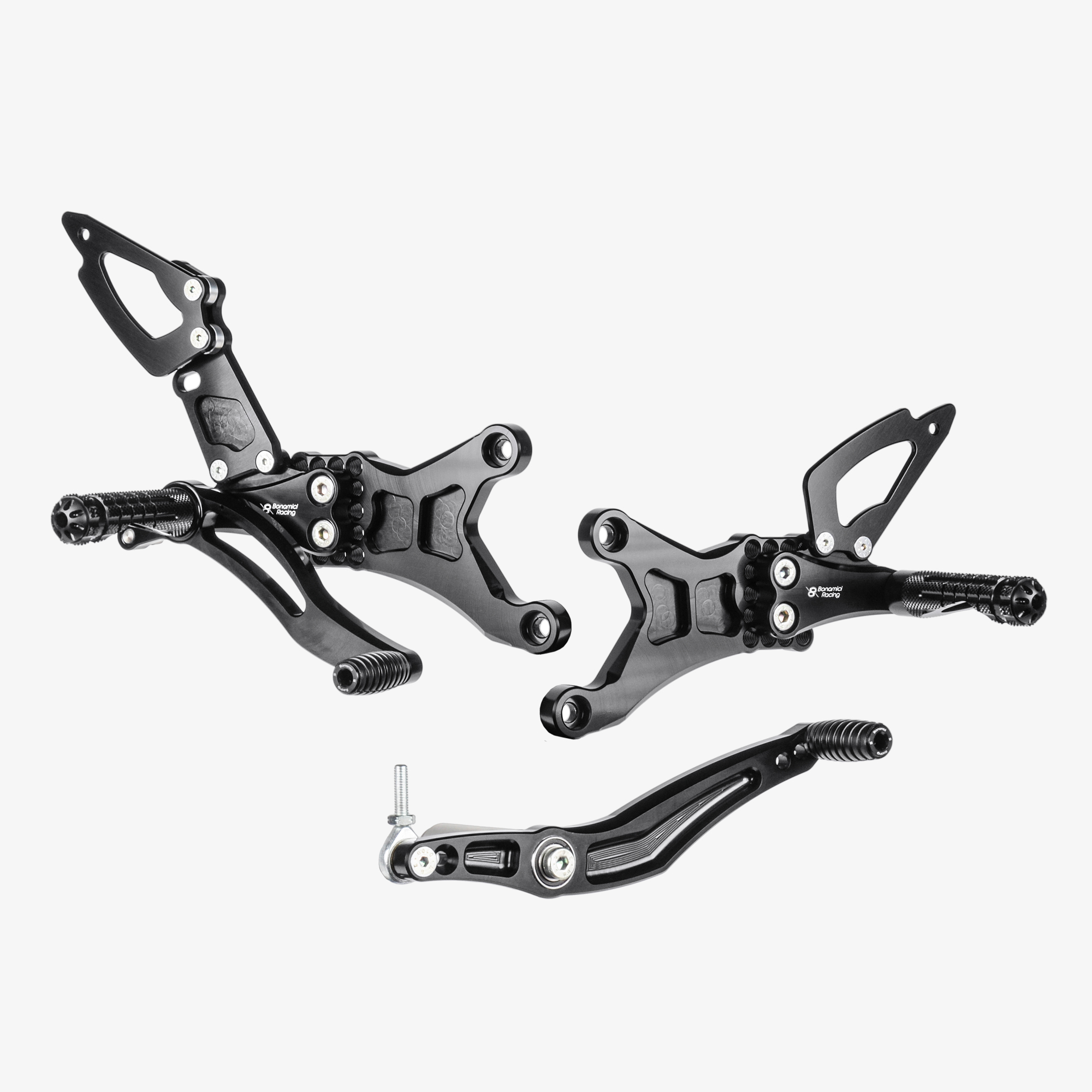 Estriberas regulables Yamaha YZF R1 2007-2008 cambio invertido