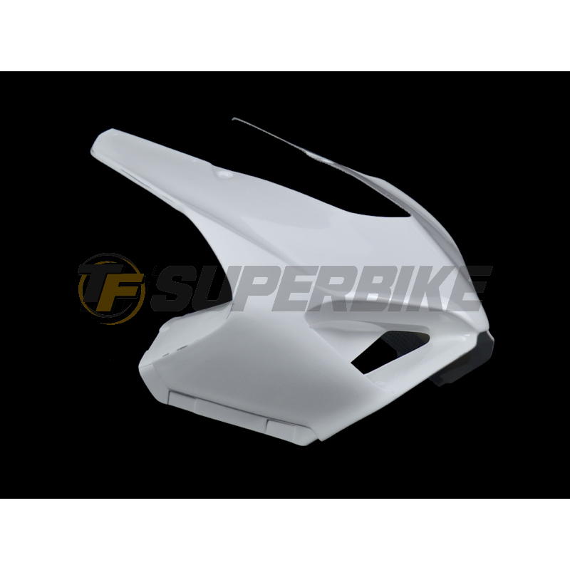 Carenado de fibra Ducati Panigale V4 / V4S / V4R 2018-2021 escape racing y frontal sin soporte alas