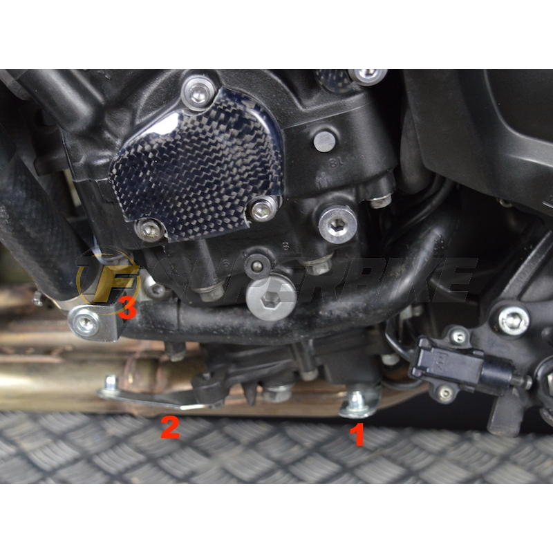 Kit de montaje para quilla Yamaha FZ8 2010-2016