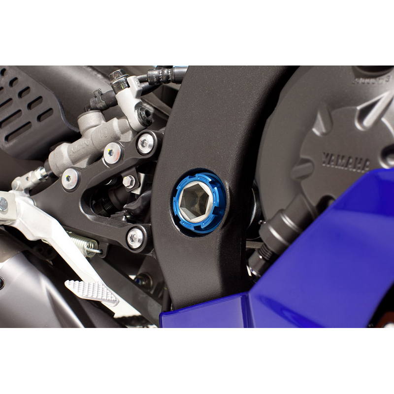 Tuerca ergal Thunderbolt basculante lado derecho Yamaha R6R 2006-2024 (M32x1,5)