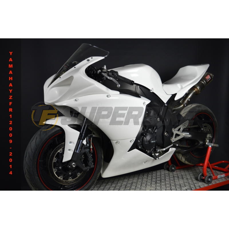 Guardabarros delantero fibra vidrio Yamaha R1 2009-2014