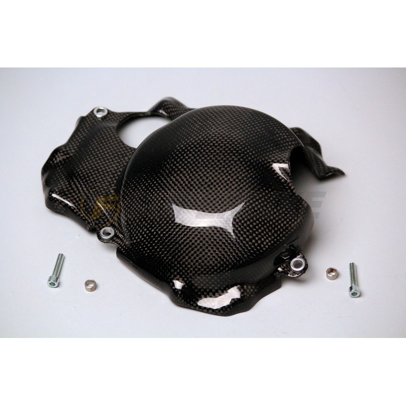 Kit 3 piezas protectores cárter Kawasaki ZX10R 2011-2020 fibra de carbono