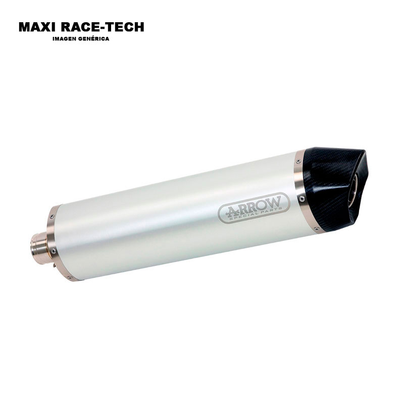 Escape Maxi Race-Tech aluminio fondo carbono Honda Africa Twin CRF 1100 L 2020-2024
