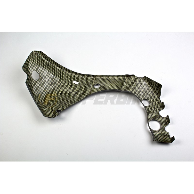 Protector chasis lado derecho Yamaha R1 2015-2024 fibra de carbono