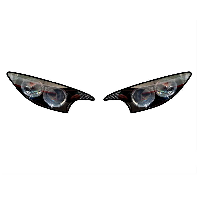 Adhesivos réplica faros Yamaha R6 2003-2005