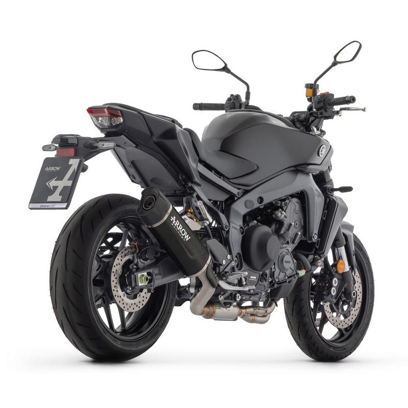 Sistema completo racing Yamaha MT-09 / SP 2024- con escape Indy Race EVO aluminio Dark