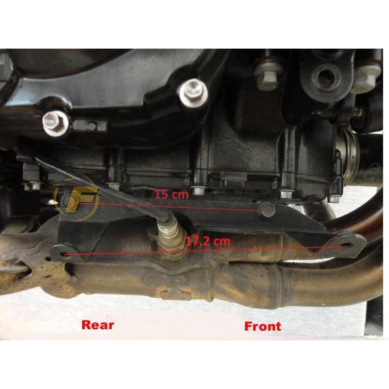 Kit de montaje para quilla Kawasaki Z750 2007-2012 / Z1000 2007-
