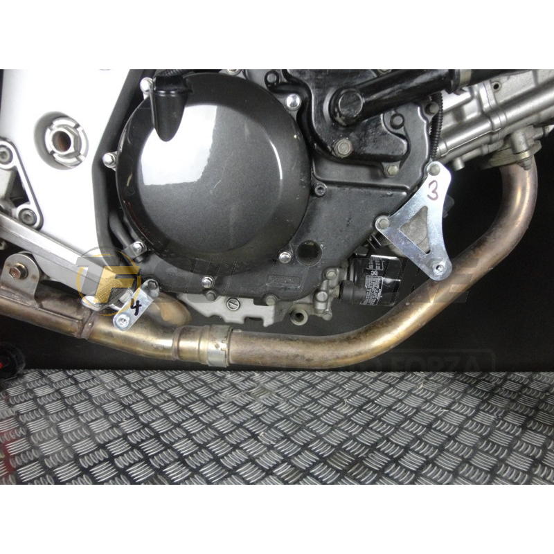 Quilla fibra de vidrio Suzuki SV650N / SV650S / V-Strom 650 con kit de montaje