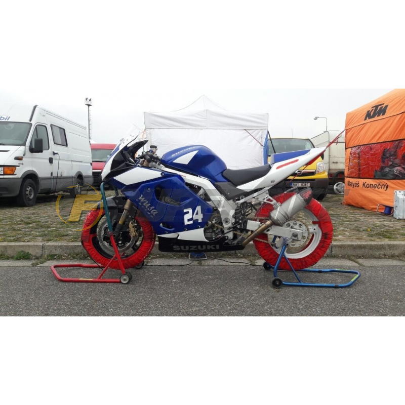 Carenado de fibra Suzuki SV 650 N / S / SV 1000 2003-2015 5 piezas colín asiento original