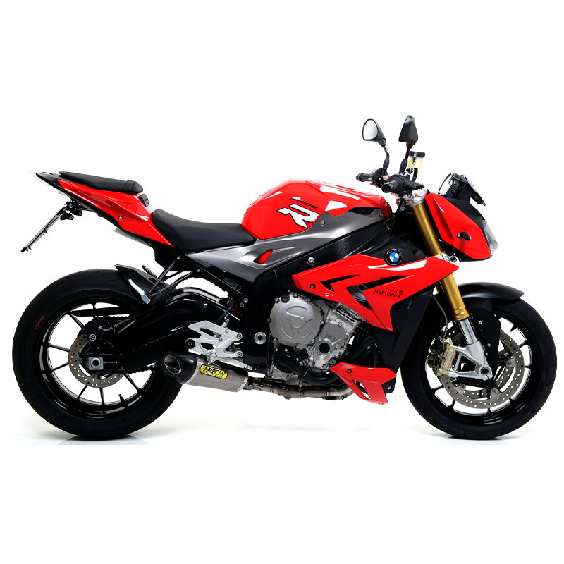 Sistema completo Competition EVO full titanium BMW S1000R 2014-2016 con DB-Killer fondo carbono