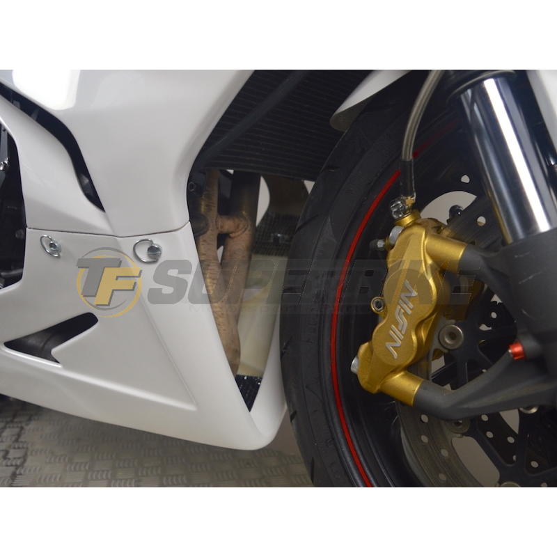 Carenado de fibra Triumph Daytona 675 2013-2017 colín racing