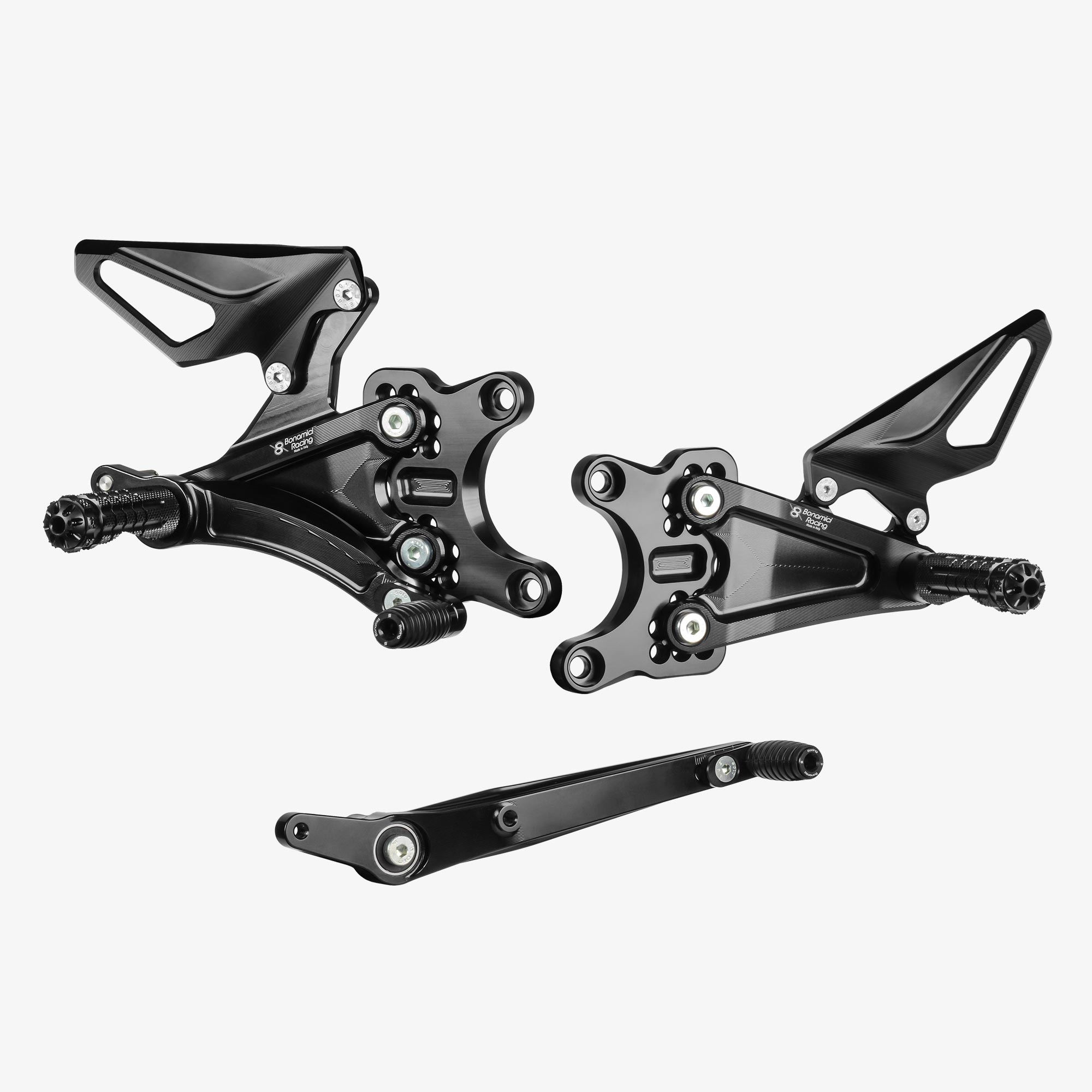Estriberas regulables Honda CBR1000RR-R 2020-2025 cambio normal