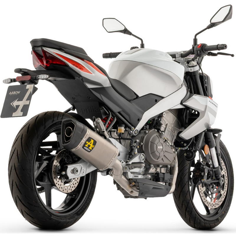 Sistema completo racing Aprilia RS 457 / Tuono 457 2024-2026 con escape Pista titanio