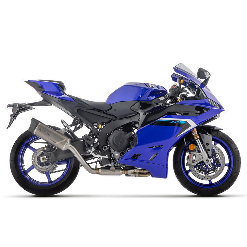 Sistema completo Racing Yamaha YZF R9 2025- con escape Indy Race EVO aluminio Dark