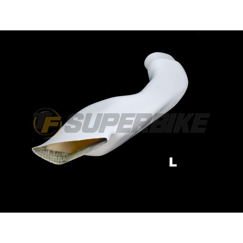 Tobera izquierda fibra de vidrio Suzuki GSX-R 600 / 750 2011-2017