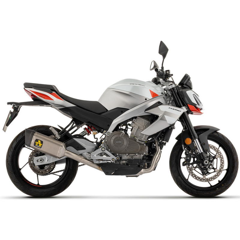Sistema completo racing Aprilia RS 457 / Tuono 457 2024-2026 con escape Pista titanio
