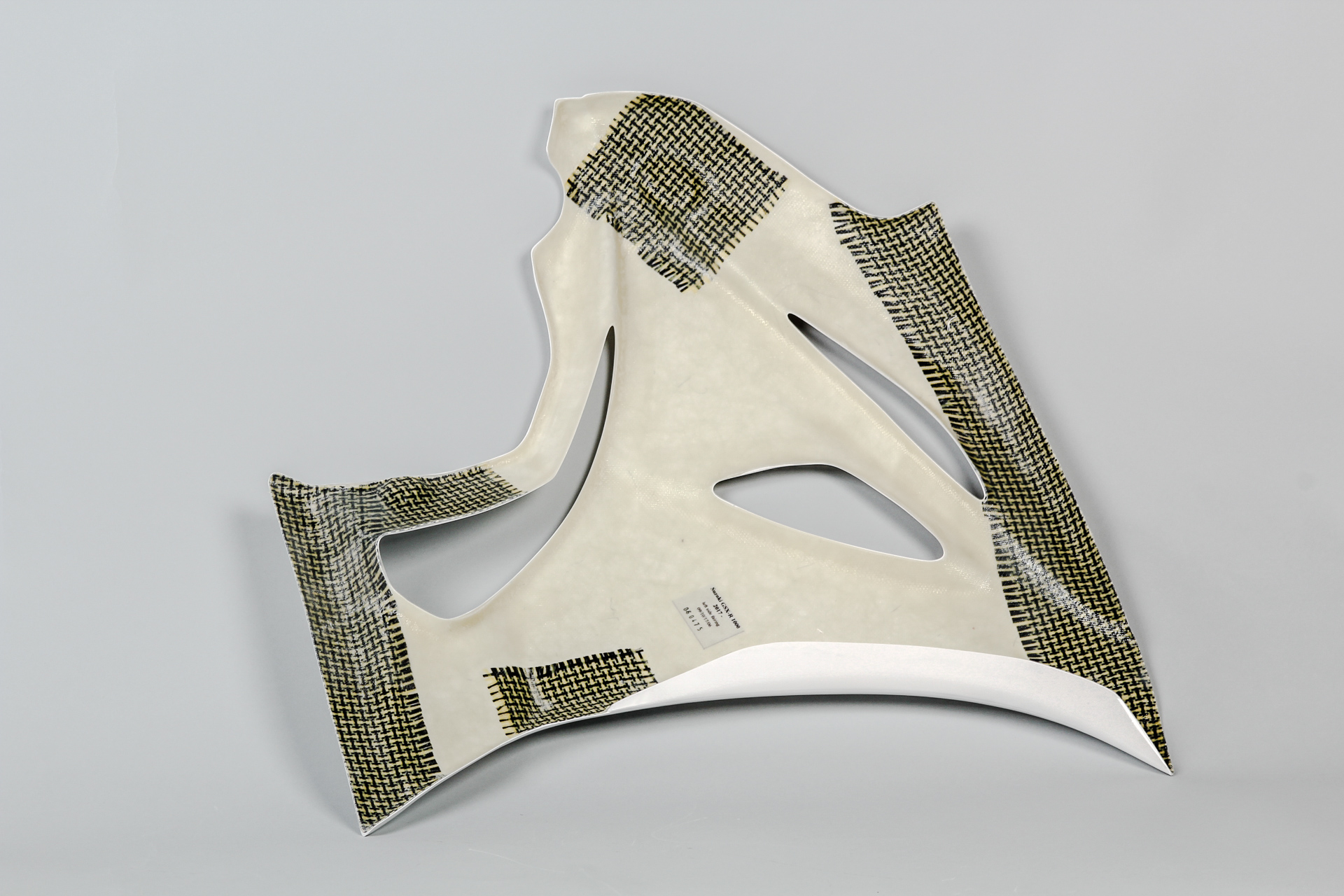 Lateral izquierdo fibra de vidrio Suzuki GSX-R 1000 2017-2023