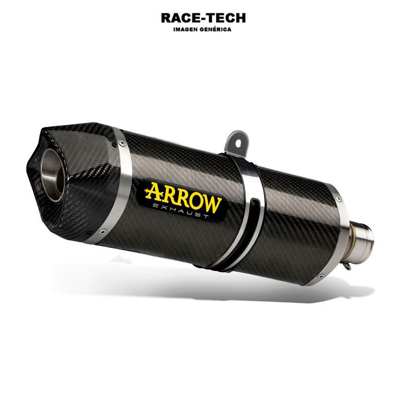 Escape Race-Tech fibra de carbono Honda NC 700 / 750 Integra D / S / X / DCT 2012-2020