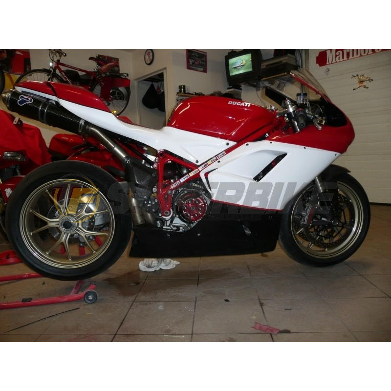 Carenado de fibra Ducati 848 / 1098 / 1198 colín racing v2