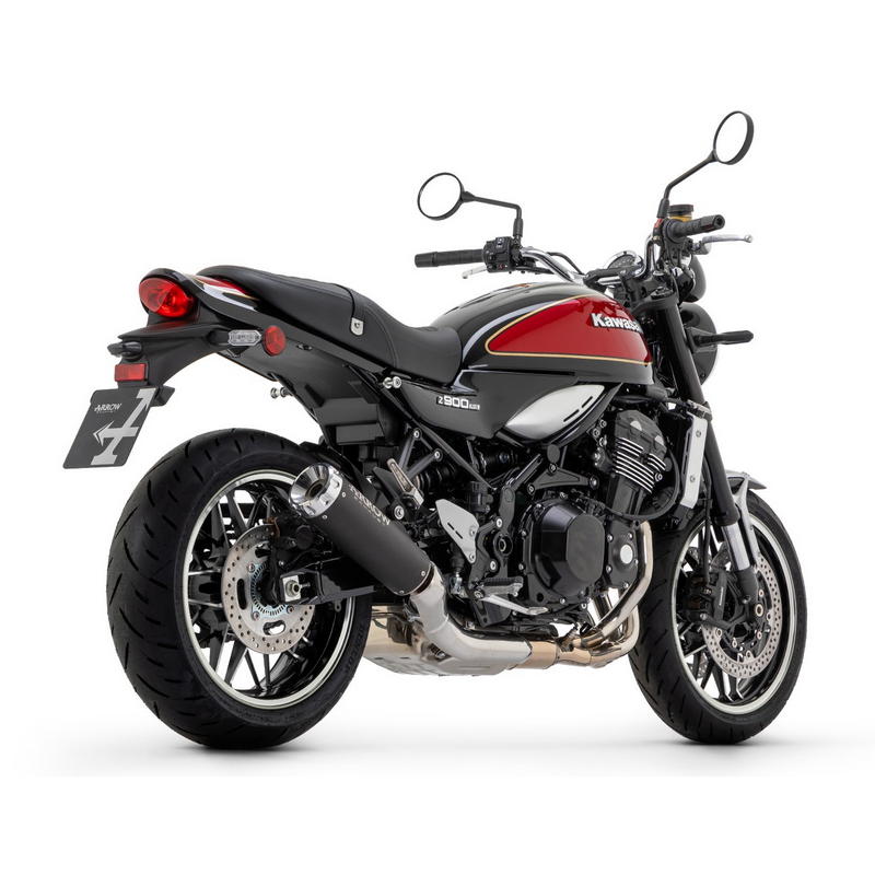 Escape Rebel fondo aluminio brillante Kawasaki Z900RS 2017-2024