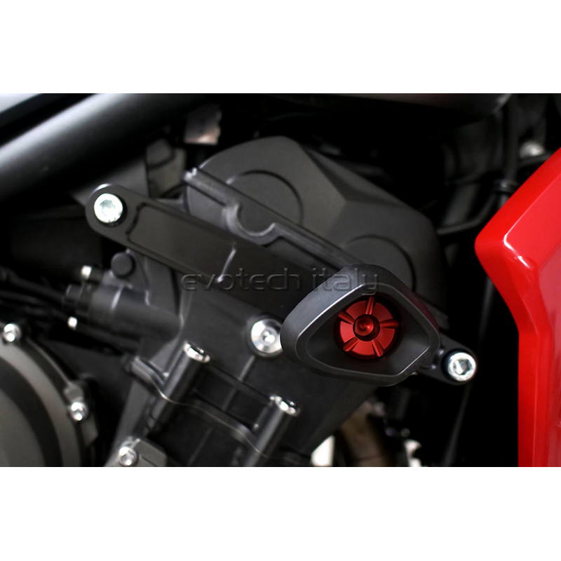 Protectores anti caída anti shock Street Defender Triumph Trident 660 2021-2024