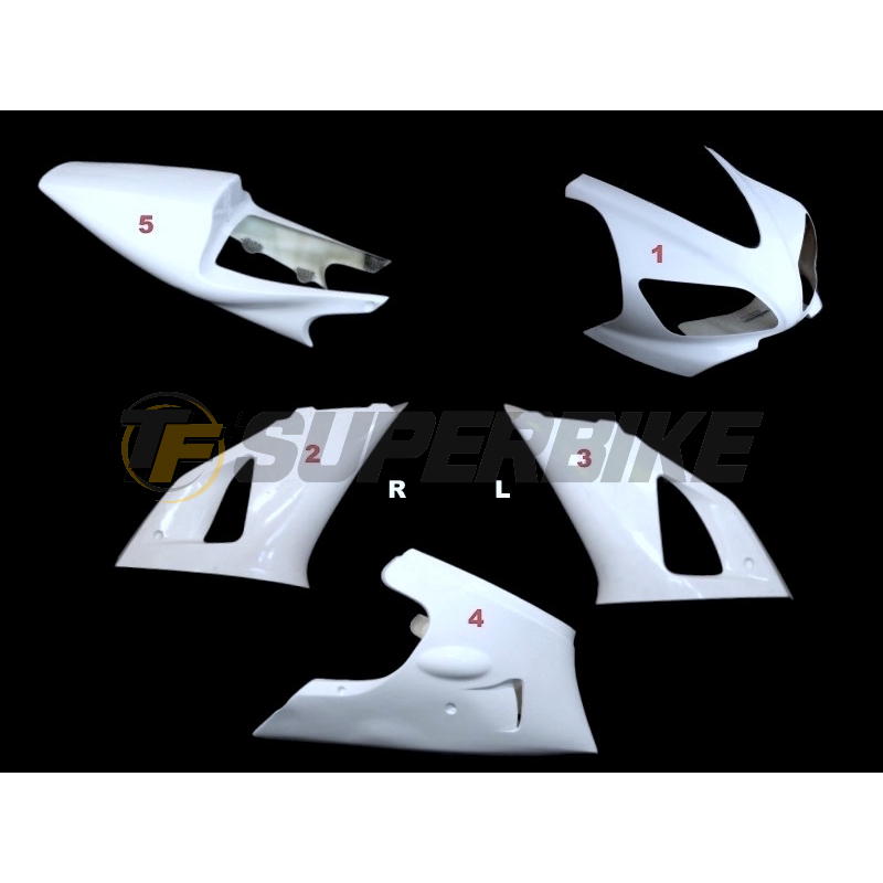 Carenado de fibra Street Yamaha R1 1998-1999