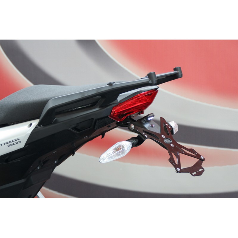 Porta matrícula Ducati Multistrada 2010-2014 (sin maletas)
