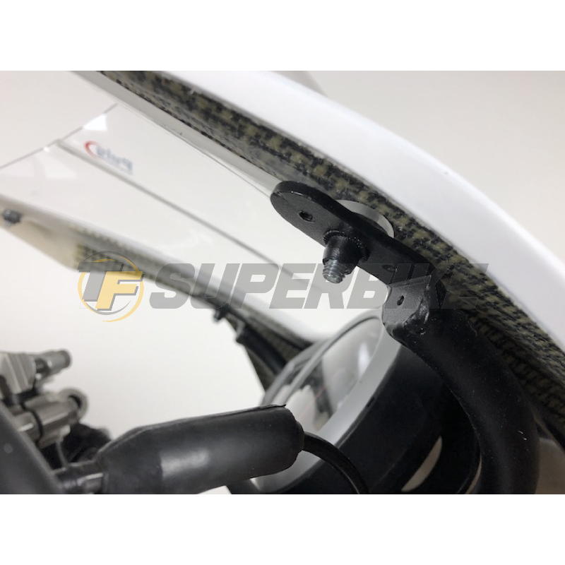Araña duraluminio con ram air Triumph Daytona 675 2013-2017