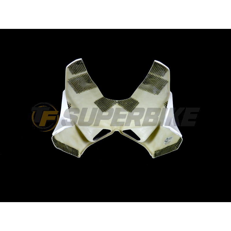 Carenado de fibra Ducati Panigale V4 / V4S / V4R 2018-2021 escape racing y frontal sin soporte alas