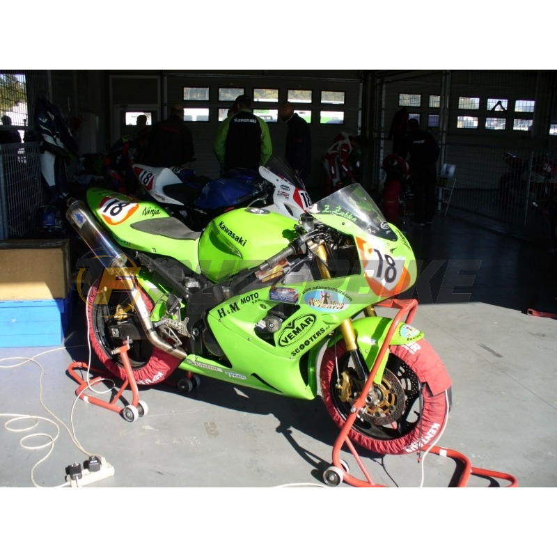 Carenado de fibra Kawasaki ZX-6R / RR / 636 / Ninja 2003-2004 colín racing