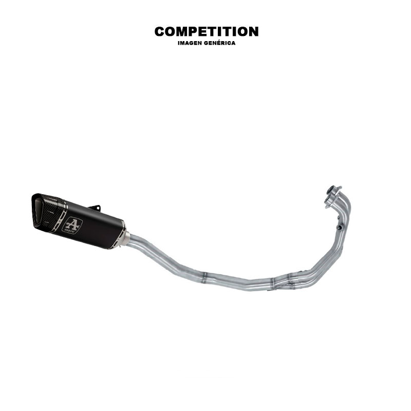 Kit completo con escape Pista aluminio Dark Yamaha T-MAX 560 2025