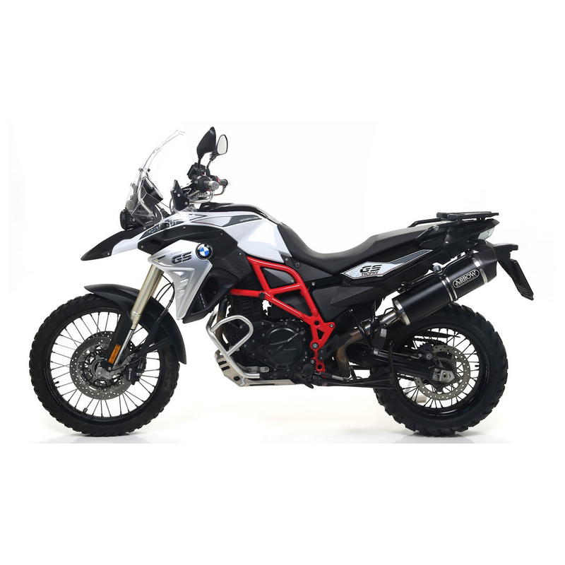 Escape Maxi Race-Tech aluminio Dark fondo carbono BMW F650GS / F800GS / Adventure