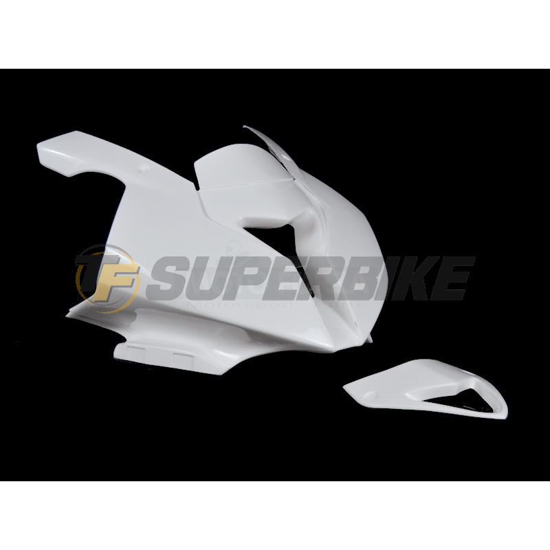 Carenado de fibra BMW S1000RR 2012-2014 SBK 6 piezas colín racing