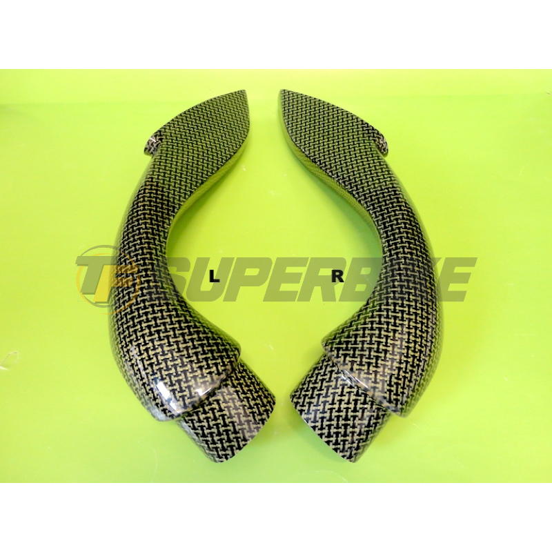 Tobera izquierda fibra de vidrio Aprilia RSV4 2015-2020