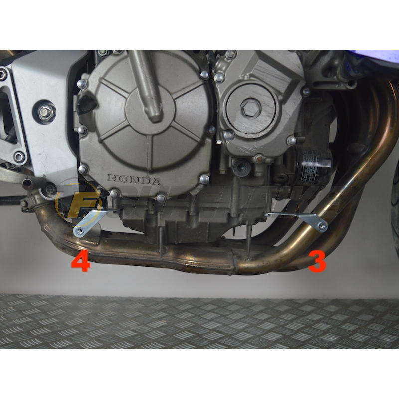 Quilla fibra de vidrio v2 Honda CB600F Hornet 1998-2006 con kit montaje