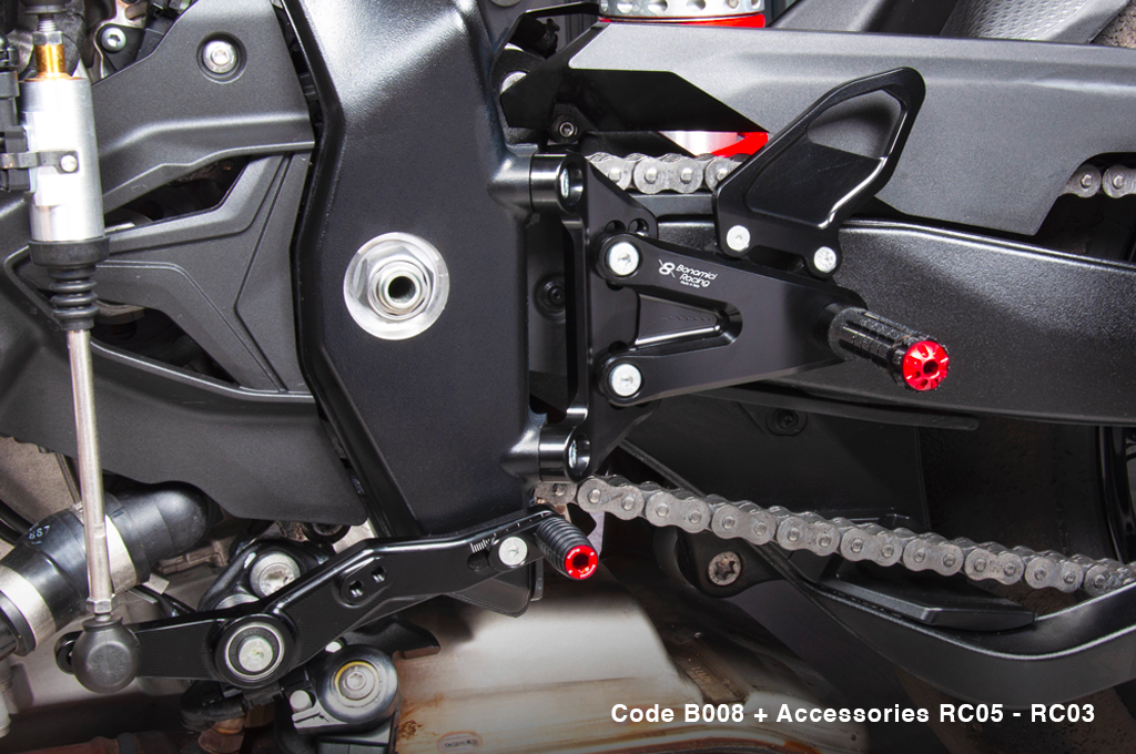 Estriberas regulables BMW S1000R 2021-2024