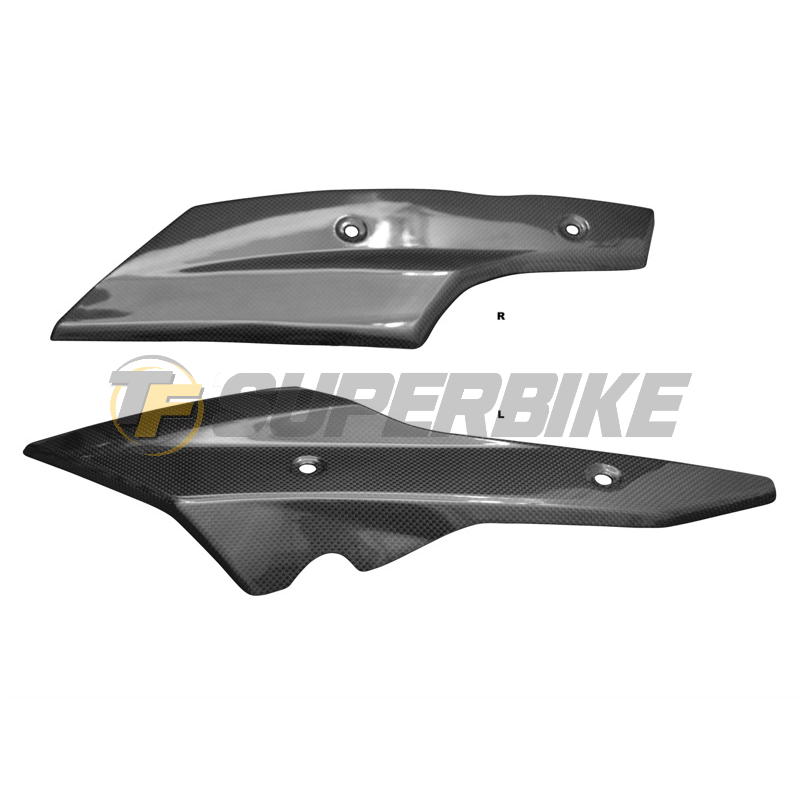 Quilla fibra de carbono Triumph Street Triple 675 2013-2016