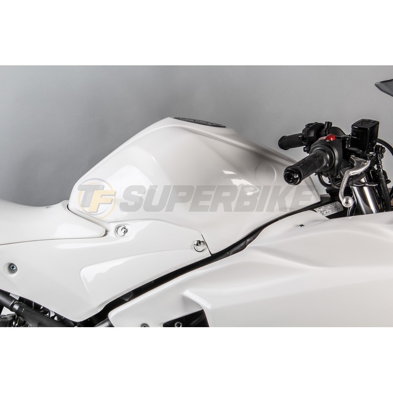 Cubre depósito completo Yamaha R3 2015-2018 fibra de vidrio