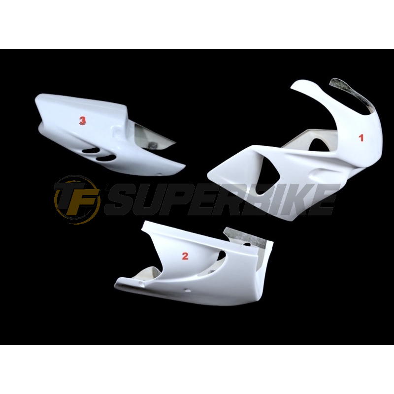 Carenado de fibra Honda CBR900RR 1996-1997 colín asiento original