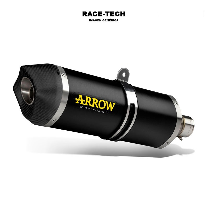 Escape Race-Tech aluminio Dark Kawasaki Ninja 650 / Z650 / Versys 650